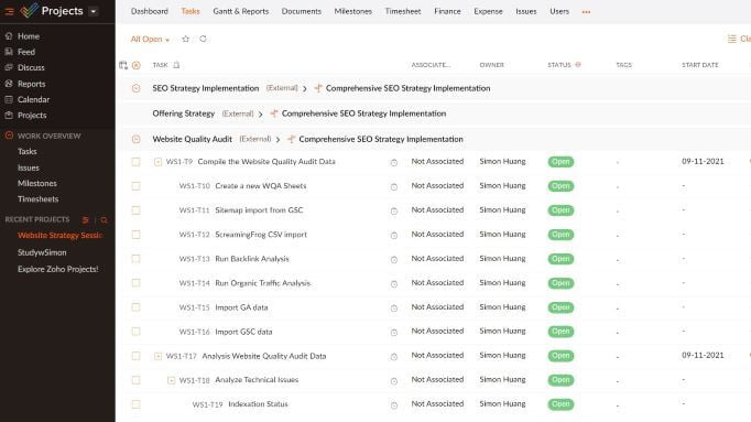 Consultation Project Management Phase of Web Design Service