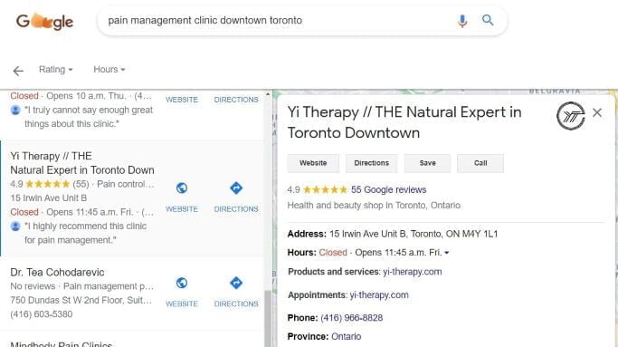 Healthcare SEO Local Maps Ranking Phase