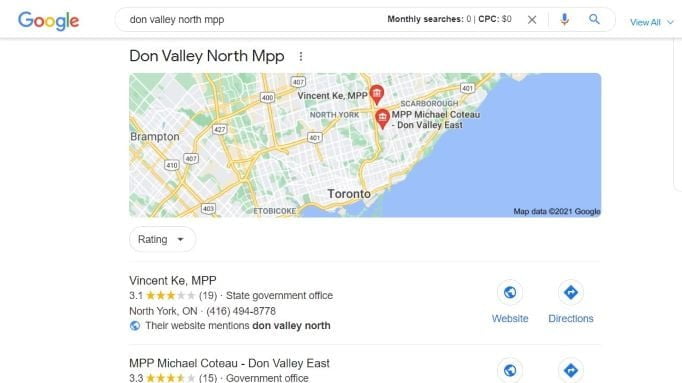 Political SEO Local Maps Ranking Phase